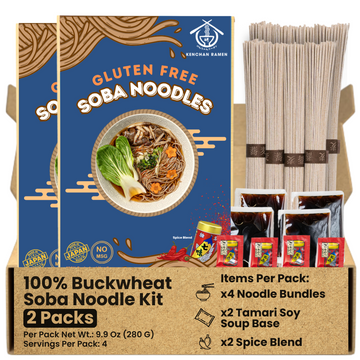 2 PACK Gluten Free 100% Buckwheat Soba (8 Servings) [GF & VG]