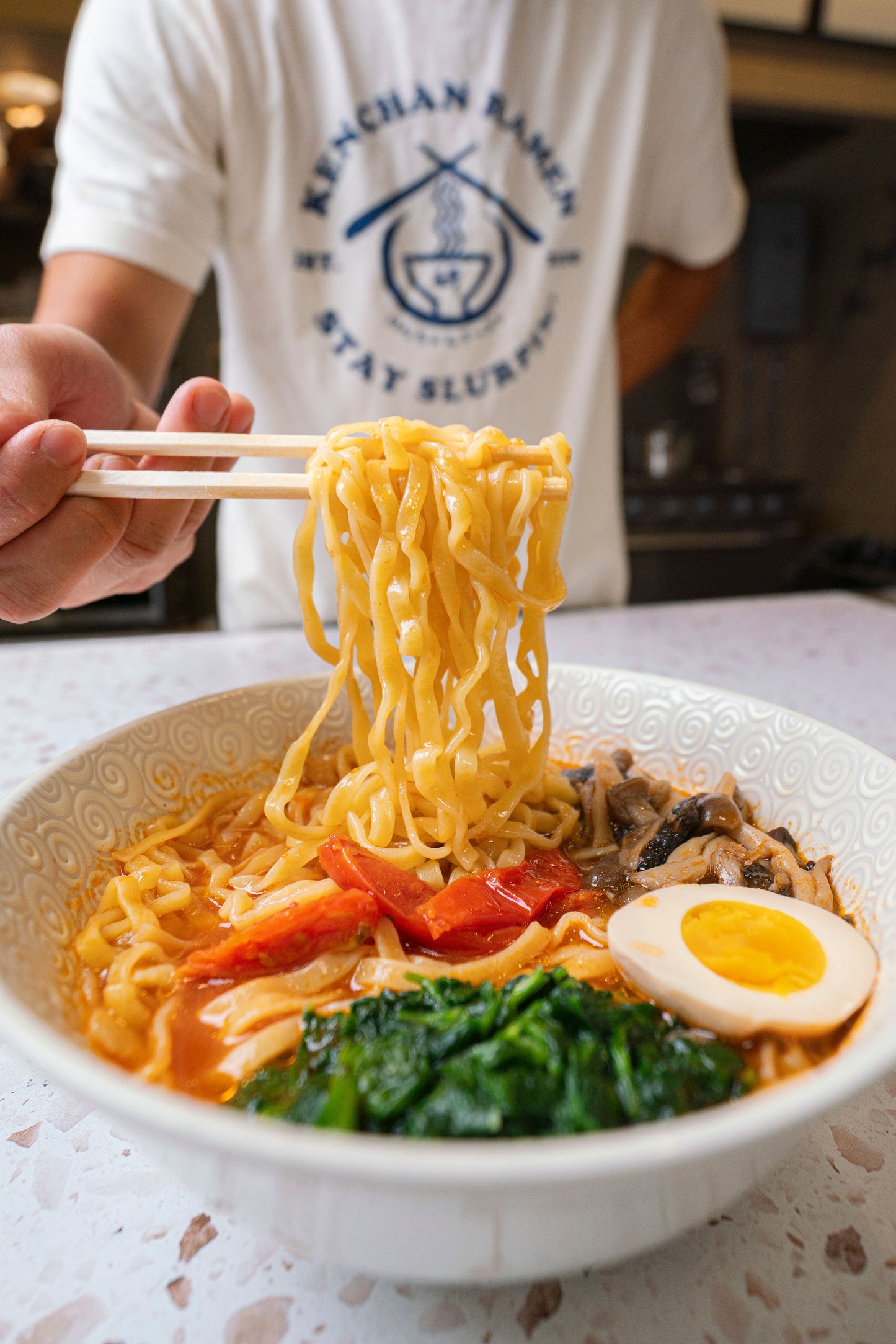 Roasted Tomato Ramen (2 servings) (Vegan)