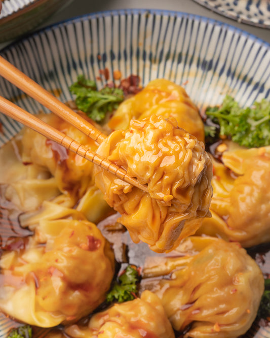 Spicy Chicken Wonton & Ramen Kits Set