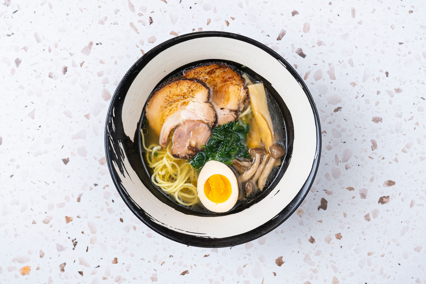 Gluten Free Ginger Garlic Shio Ramen (Vegan) (1 Serving)