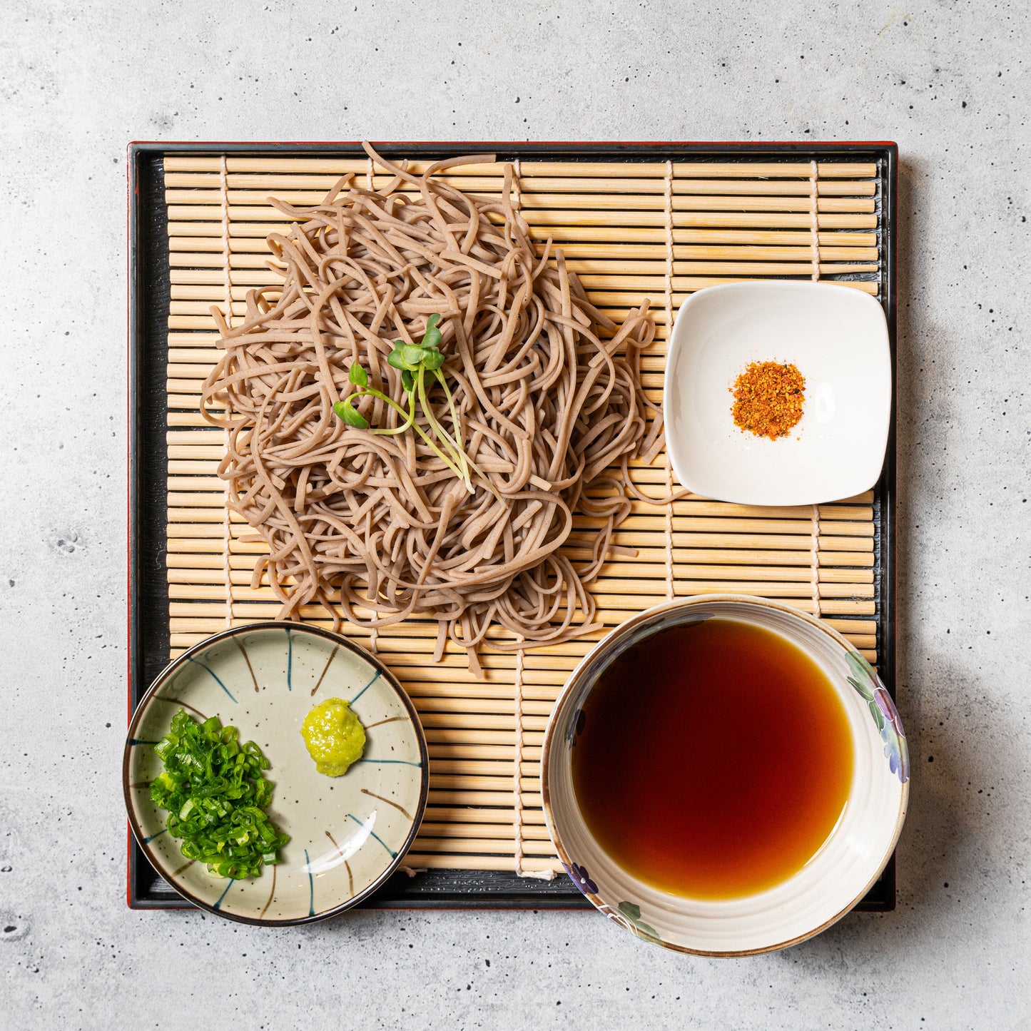 Yuzu Buckwheat Soba (4 Servings) (VEGAN)