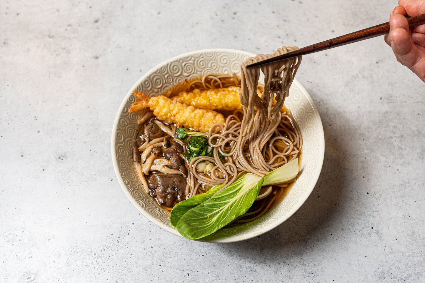 Yuzu Buckwheat Soba (4 Servings) (VEGAN)