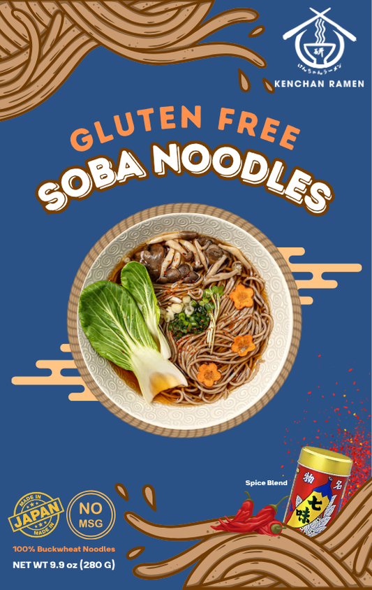 Gluten Free 100% Buckwheat Soba (4 Servings) [GF & VG]